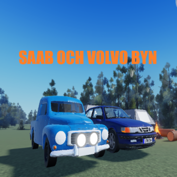 Saab och Volvo byn