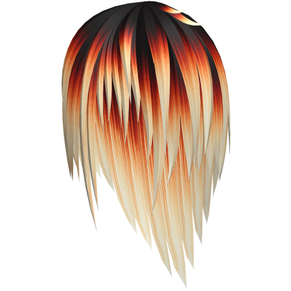 Fire Vkei Unkept Hair 23 Roblox item