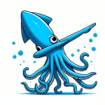 Dabbing Squid