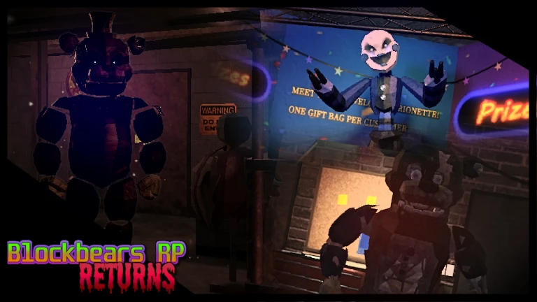 (SHADOW FREDDY & MORE) Blockbears: Returns RP