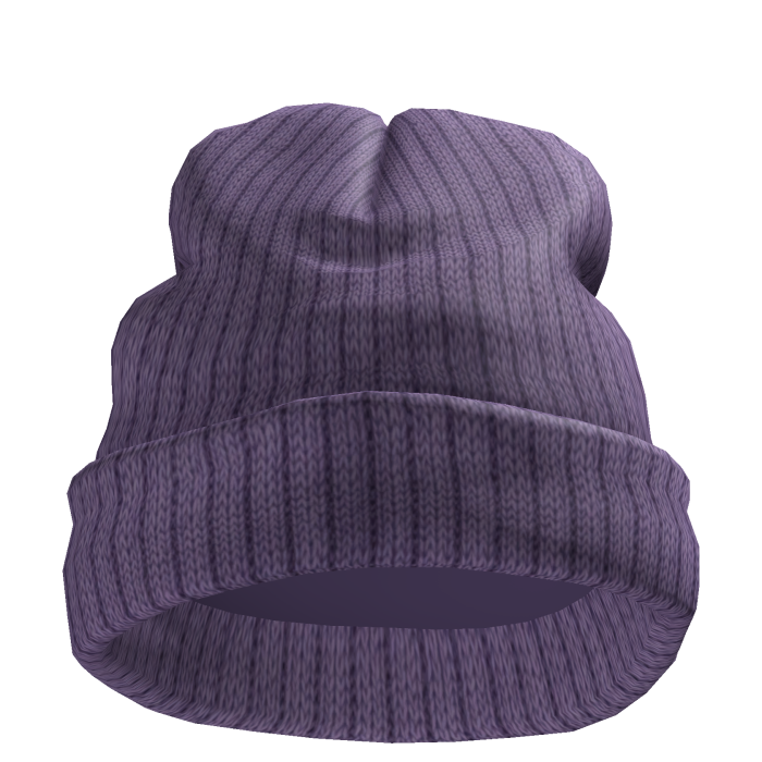 Large Worn Purple Beanie