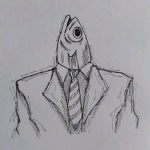 FISH IN A SUIT