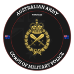 |AA| Royal Australian Corps of Military Police.