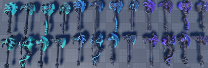 Stylized Fantasy Axe Pack preview 2