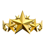 Gold Star Crown