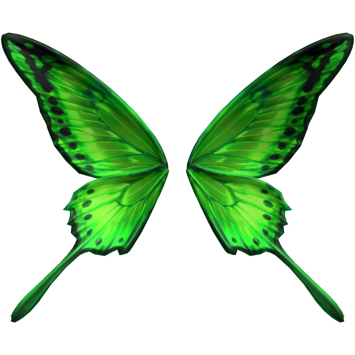Green Butterfly Wings