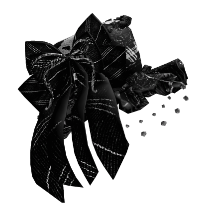 Black Gothic Grunge Ribbon Top Hat