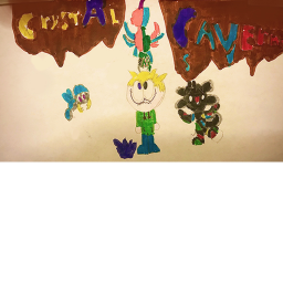 crystal caverns....