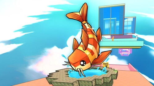 [🌸 HARD] Floppy Fish Obby