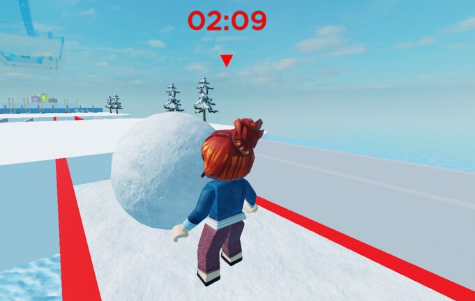 Snow Race — official Roblox game image