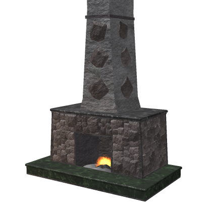 Highly Detailed Fireplace