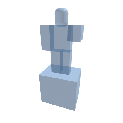 Frozen Statue of All That Ice