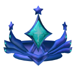 Blue Ruby Emperor Crown
