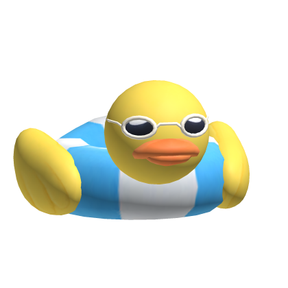 Cool Duck Pool Float 🦆😎