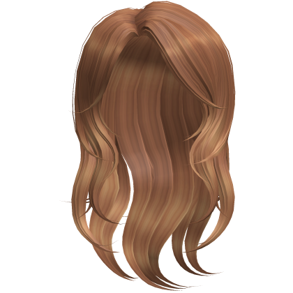 Wispy Blowout Sidepart Hair in Caramel Roblox item