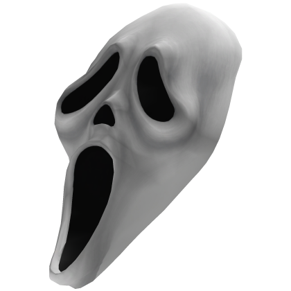 Screaming Ghostface Mask (Left Side)