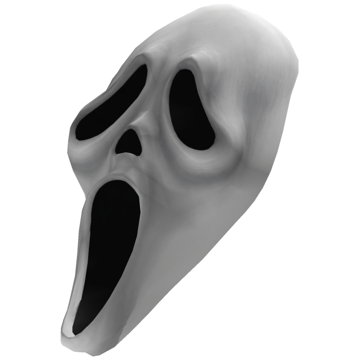 Screaming Ghostface Mask (Left Side)