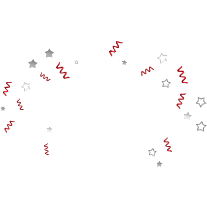 Cute Christmas Confetti Aura