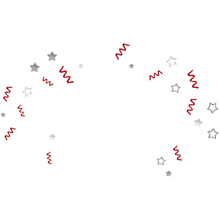 Cute Christmas Confetti Aura