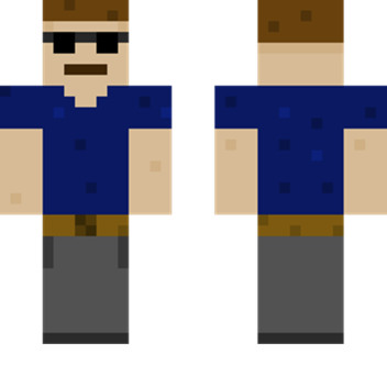 Johnny roleplays with his clones in a house