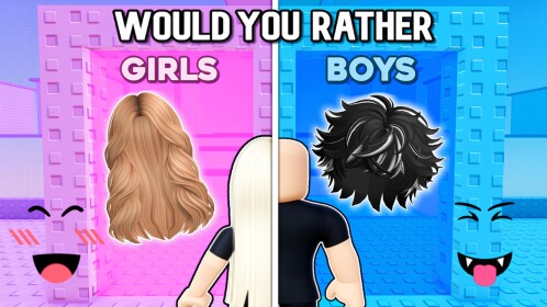 Would You Rather: Boys & Girls Outfit ASMR Tower!