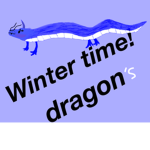 Winter time dragons!