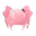Neon Pink Junko Hair