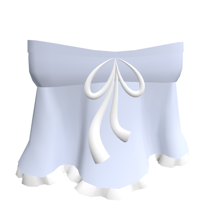 Cute Ribbon Dress Blue