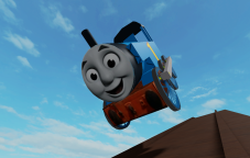 thomas na drewnianych torach