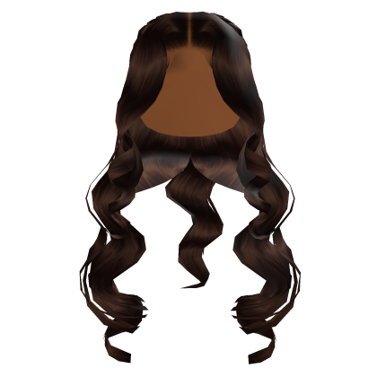 ⚜️• Curly Bangs W/ Fishtails (Brown)