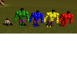 Survival The Hulk the killer and Jeff the killer
