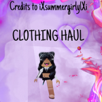 | Clothing Haul |