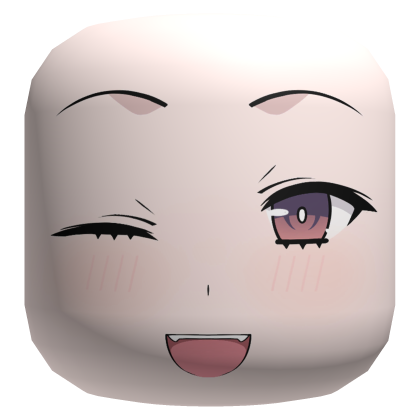 Rindo Chihaya Wink Face | HoloLive Roblox item