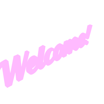 👽 Kawaii decor pink neon welcome sign! Disco Li