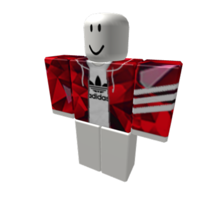 Adidas Hoodie Red Roblox decal