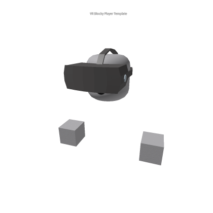 VR Blocky Player Template