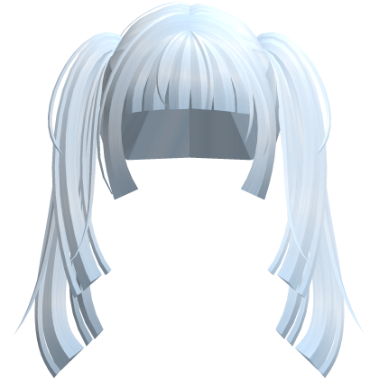 blunt cute sky blue light cutesy pigtails hime 