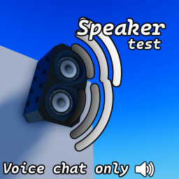 Speaker Test (Voice Chat Only) icon