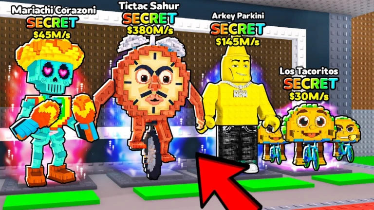 (👶FREE) Steal A Brainrot X8 MODDED