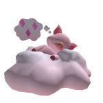 Pink Pig Cloud Backpack