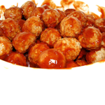 spicy meatballs