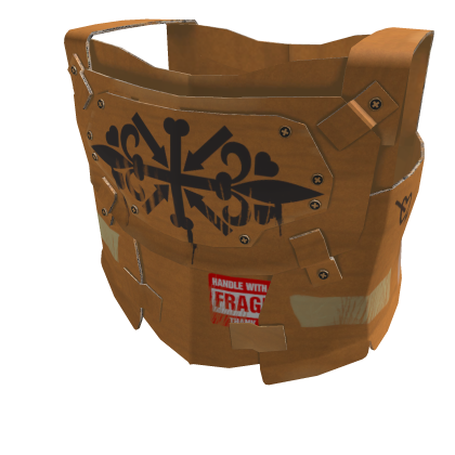 Cardboard Knight Chest Armor