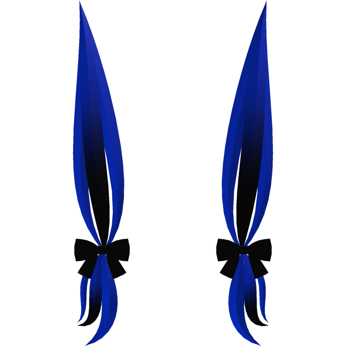 🕸️๋. ⭑ Mourning Gothic Extensions || Blue