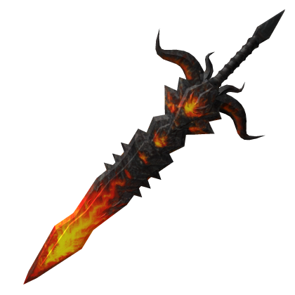 Fiery Obsidian Flames Blade thumbnail