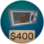 Microwave Hat Roblox badge thumbnail