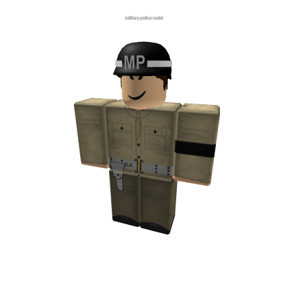 military police cadet