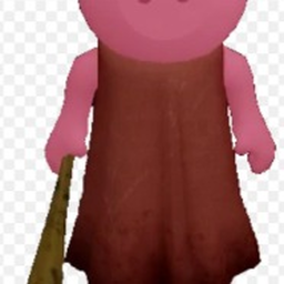 Run a piggy and she Friends