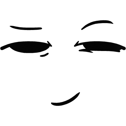 Smirk 3D Face Roblox item