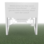 Rare Name Machine