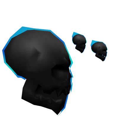 Blue Flaming Dark Skulls | Roblox Item - Rolimon's